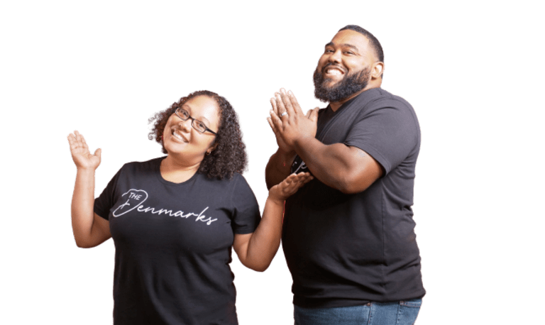 Ashley and Antonio Denmark, hosts of The 4 Day Offer Challenge